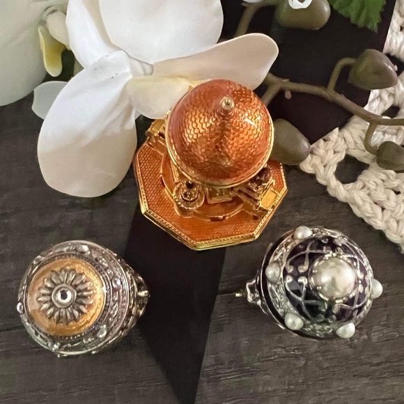 SET OF 3 TRINKET EGGS - Picture 3 of 3